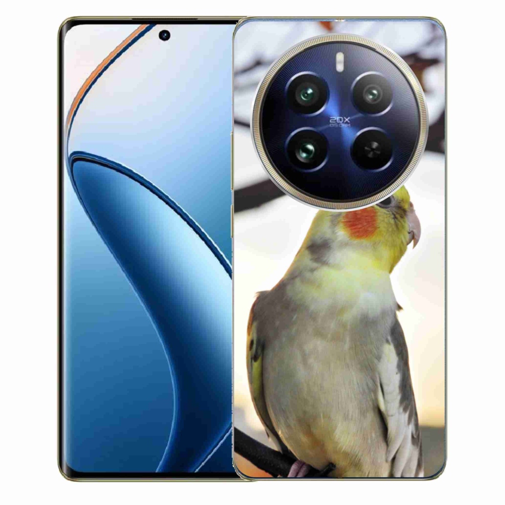 mmCase géltok a Realme 12 Pro 5G/12 Pro+ 5G készülékhez – korella papagáj