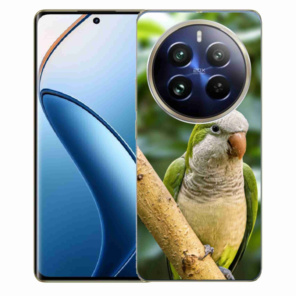 mmCase géltok a Realme 12 Pro 5G/12 Pro+ 5G készülékhez – papagáj