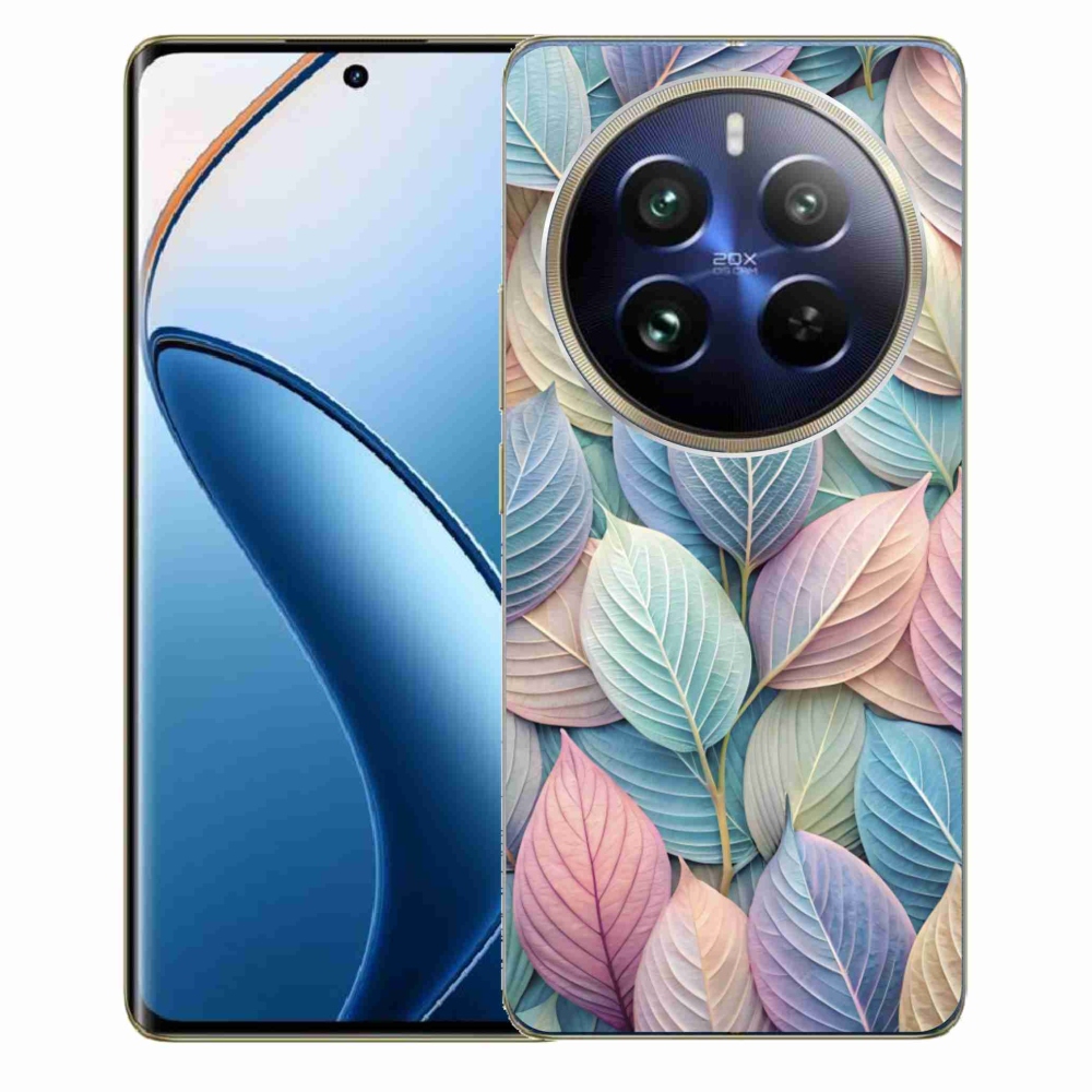 mmCase géltok a Realme 12 Pro 5G/12 Pro+ 5G készülékekhez – pasztell levelek
