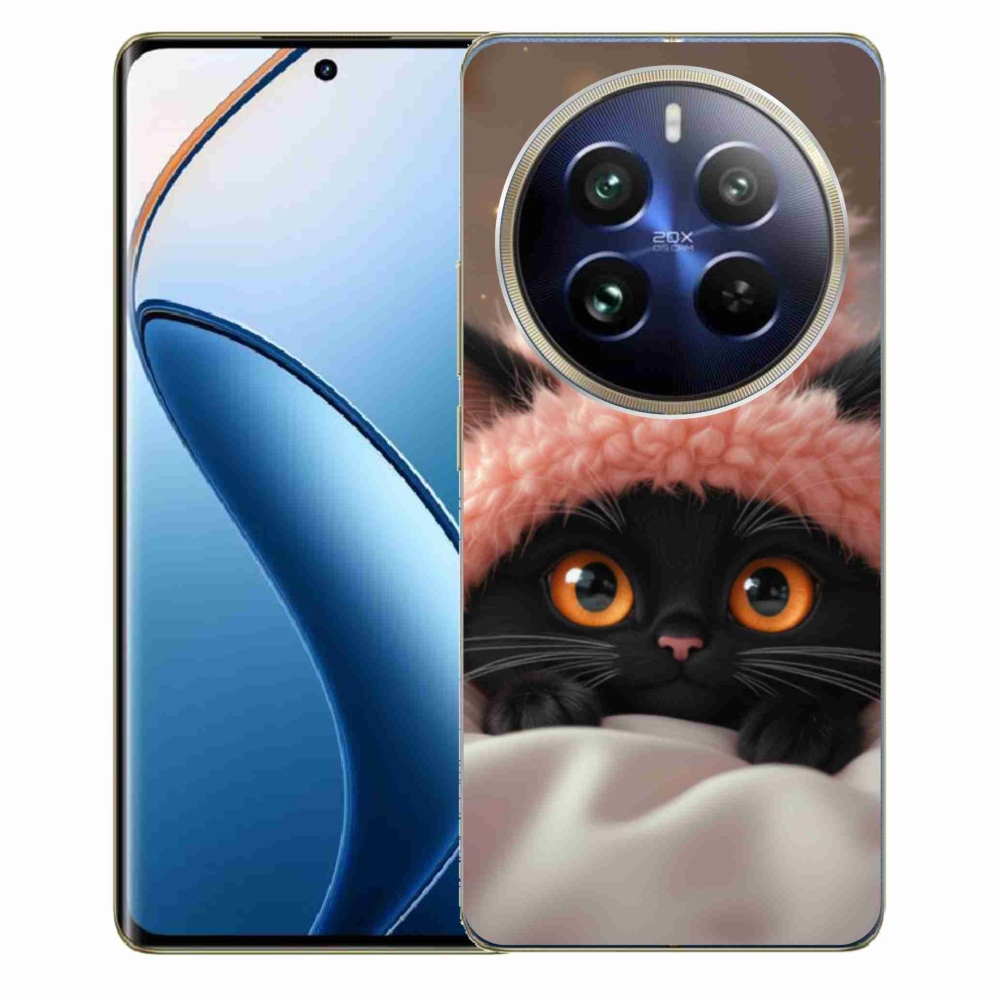 mmCase gél tok a Realme 12 Pro 5G/12 Pro+ 5G készülékhez – aranyos cica 7
