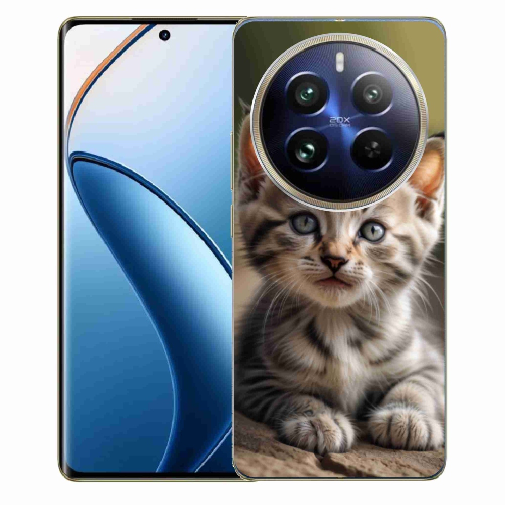 mmCase gél tok a Realme 12 Pro 5G/12 Pro+ 5G készülékhez – aranyos cica 9
