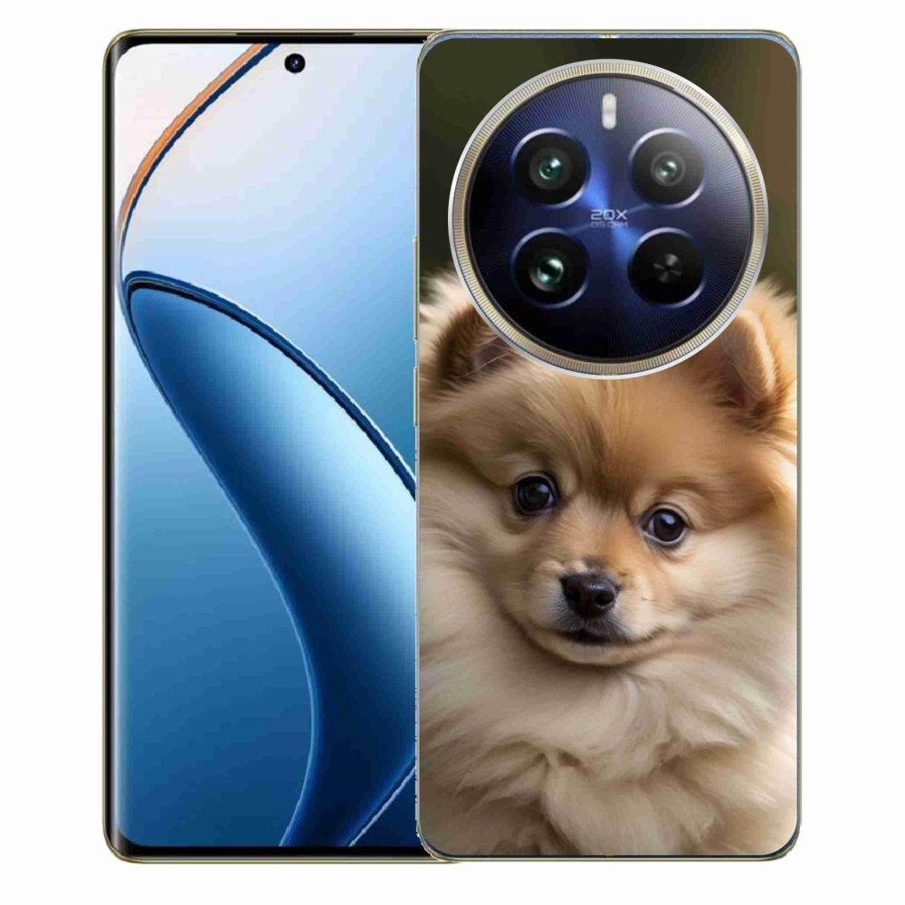 mmCase gél tok a Realme 12 Pro 5G/12 Pro+ 5G készülékhez – aranyos pomerániai 2