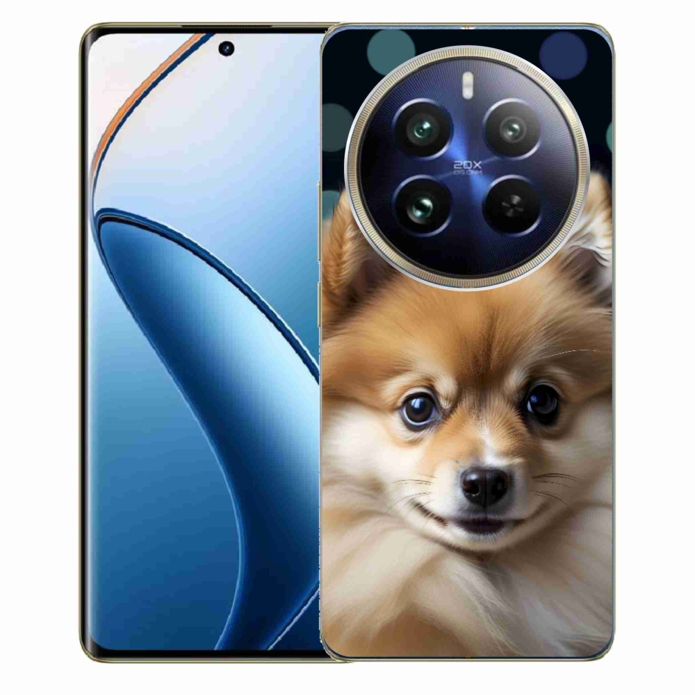 mmCase gél tok a Realme 12 Pro 5G/12 Pro+ 5G készülékhez – aranyos pomerániai kutyus