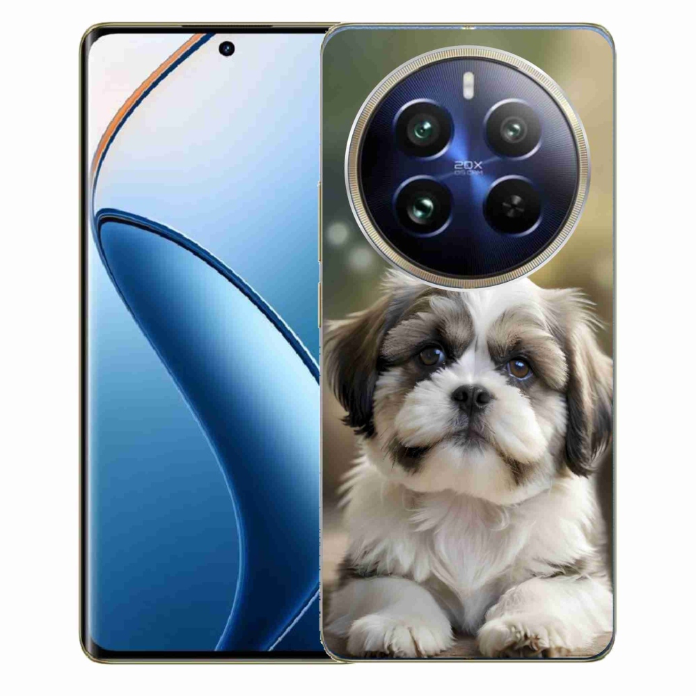 mmCase gél tok a Realme 12 Pro 5G/12 Pro+ 5G készülékhez – aranyos shih-tzu
