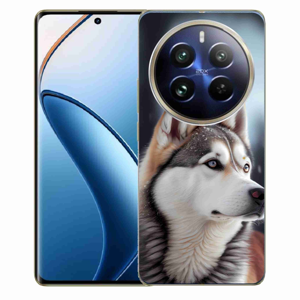 mmCase géltok a Realme 12 Pro 5G/12 Pro+ 5G készülékekhez – szibériai husky