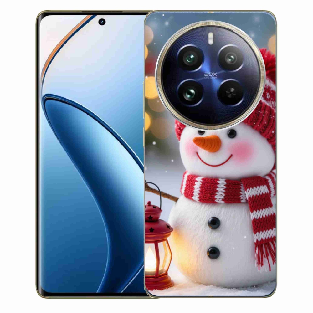 mmCase géltok a Realme 12 Pro 5G/12 Pro+ 5G készülékhez – hóember 2