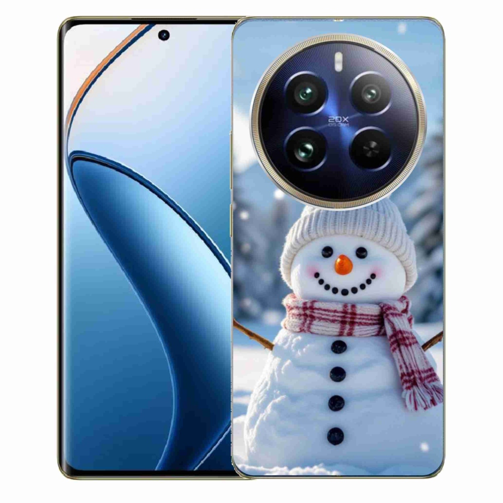 mmCase géltok a Realme 12 Pro 5G/12 Pro+ 5G készülékhez – hóember 3