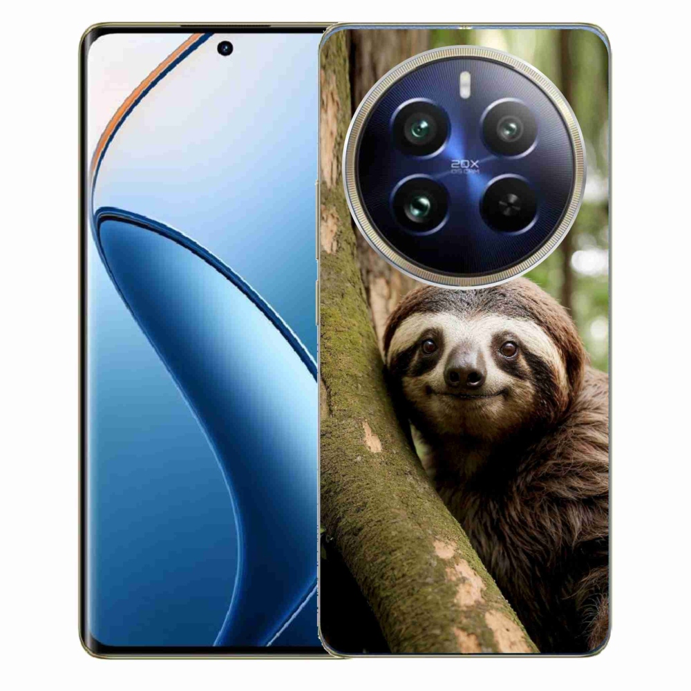 mmCase géltok a Realme 12 Pro 5G/12 Pro+ 5G készülékhez – mosolygós lajhár
