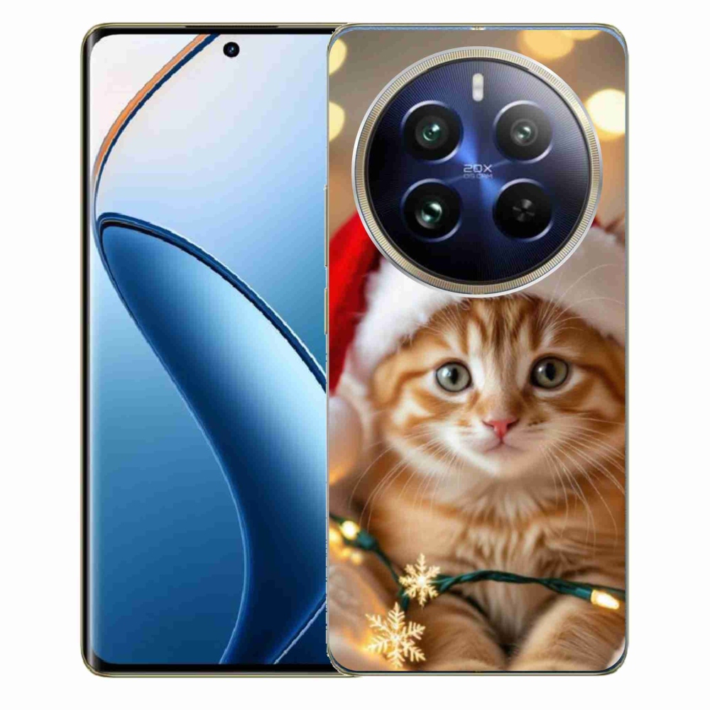 mmCase géltok a Realme 12 Pro 5G/12 Pro+ 5G készülékekhez – karácsonyi cica