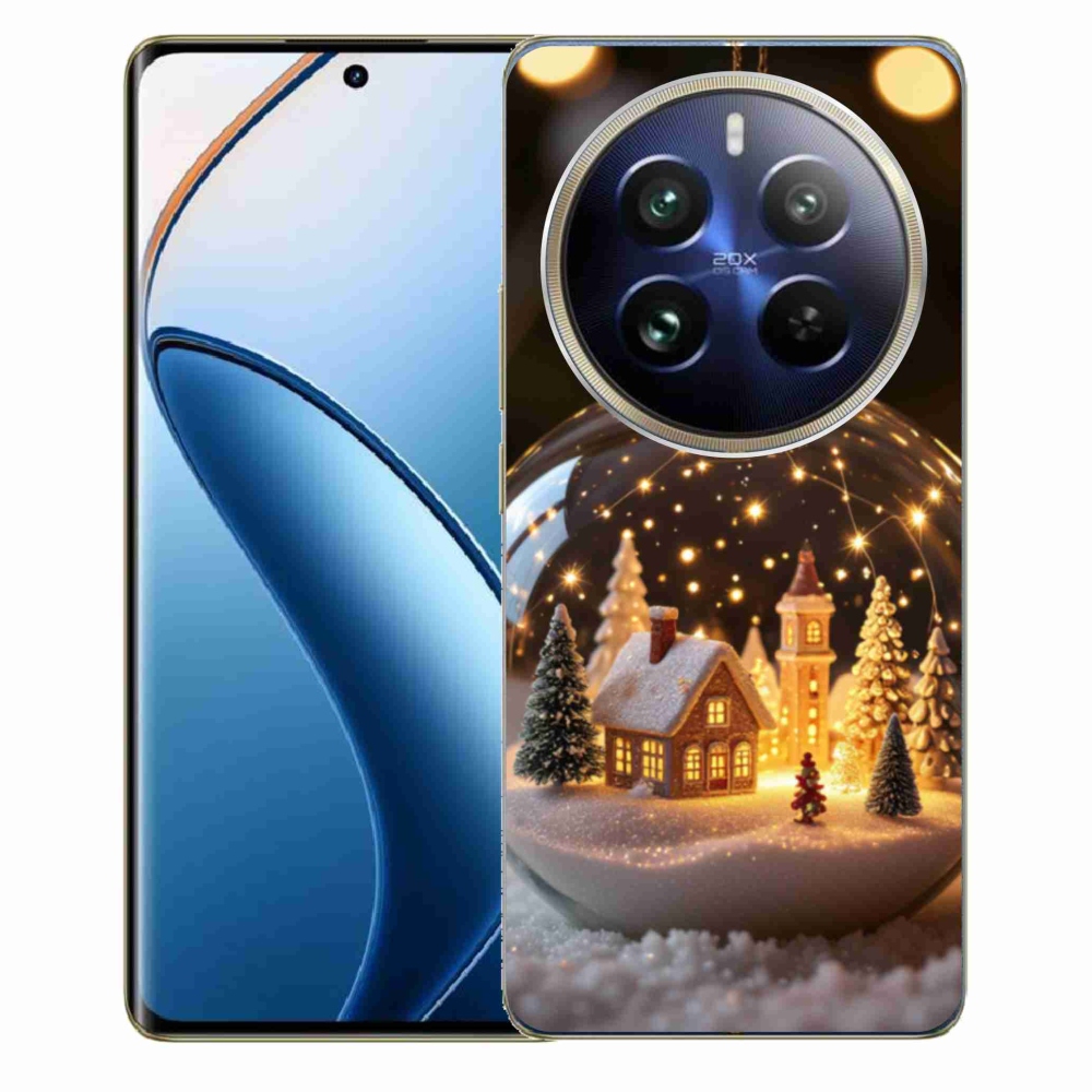 mmCase gél tok a Realme 12 Pro 5G/12 Pro+ 5G készülékekhez – karácsonyi gömb 3