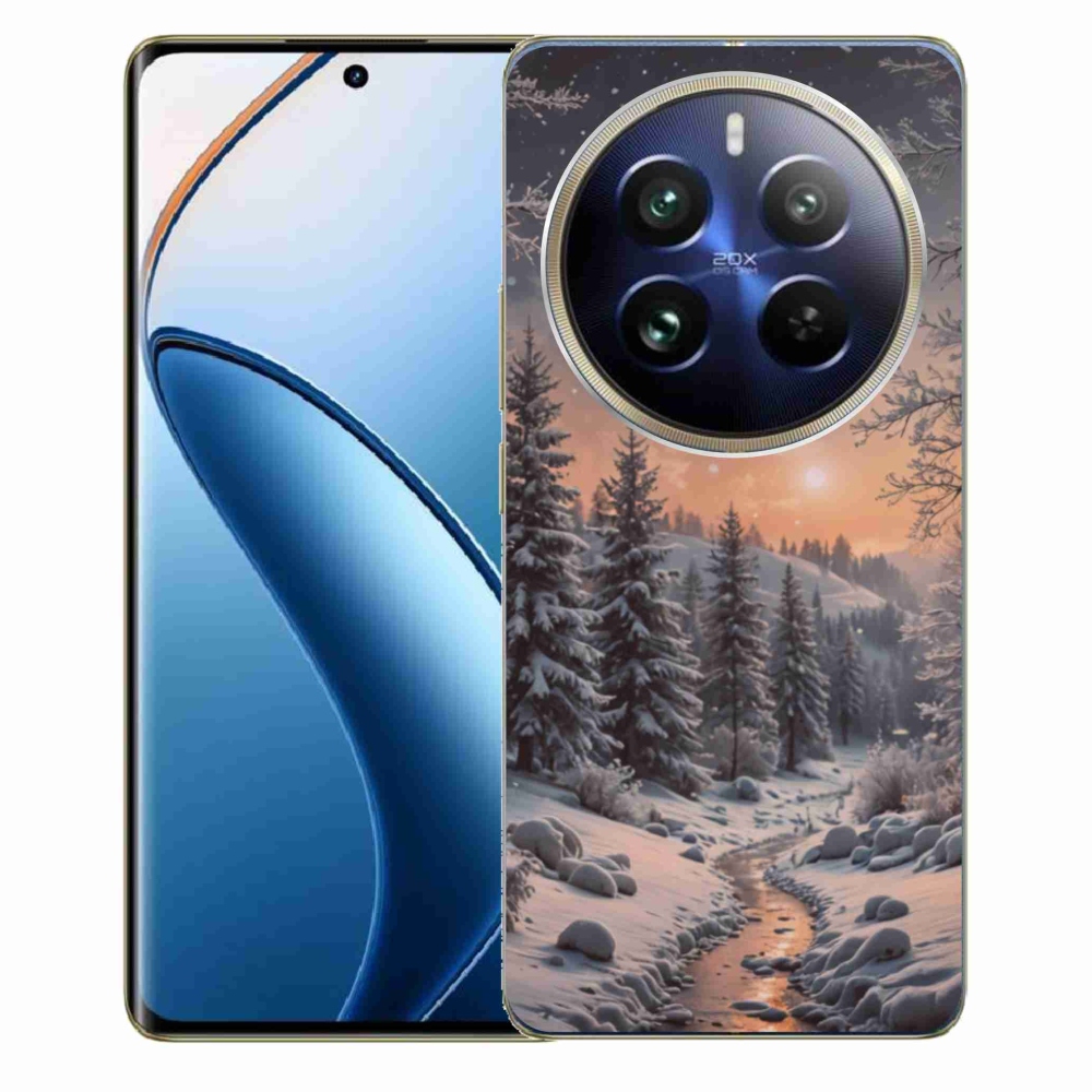 mmCase gél tok a Realme 12 Pro 5G/12 Pro+ 5G készülékhez – téli táj 2