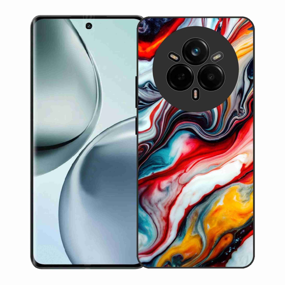 Gél borítás mmCase a Realme 14 Pro+ 5G számára - absztrakt motívum 35