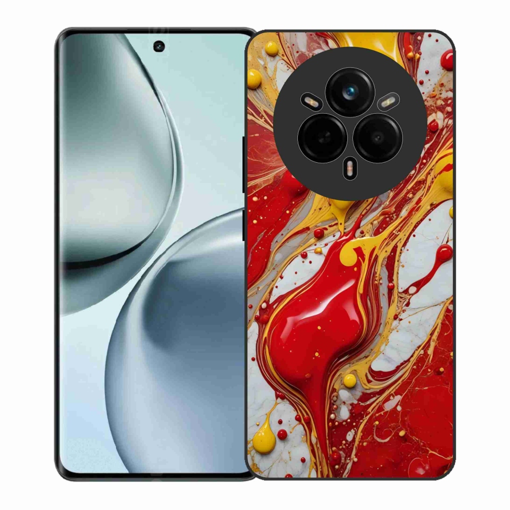 Gél borítás mmCase a Realme 14 Pro+ 5G számára - absztrakt motívum 42