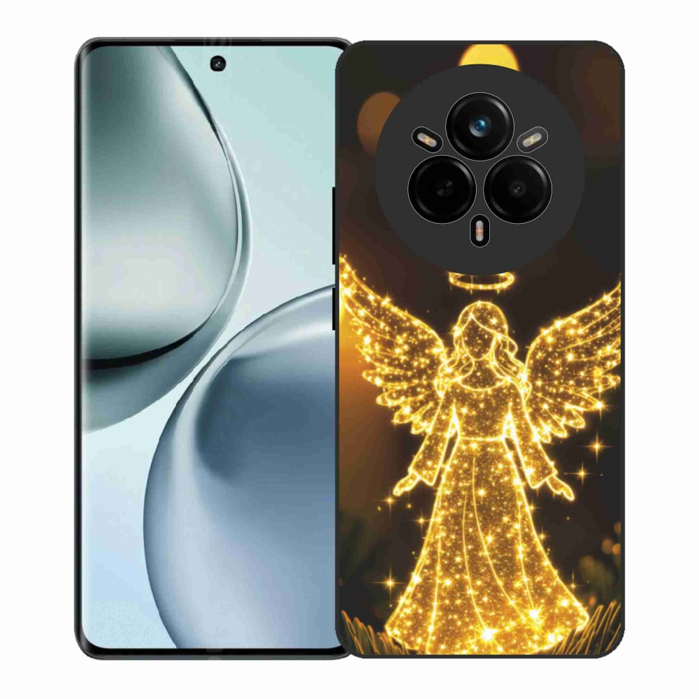 Gél borítás mmCase a Realme 14 Pro+ 5G számára - angyal