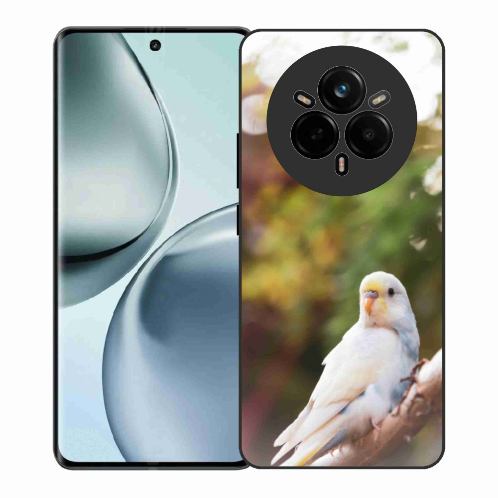 Gél védőburkolat mmCase a Realme 14 Pro+ 5G készülékhez - andulka fehér