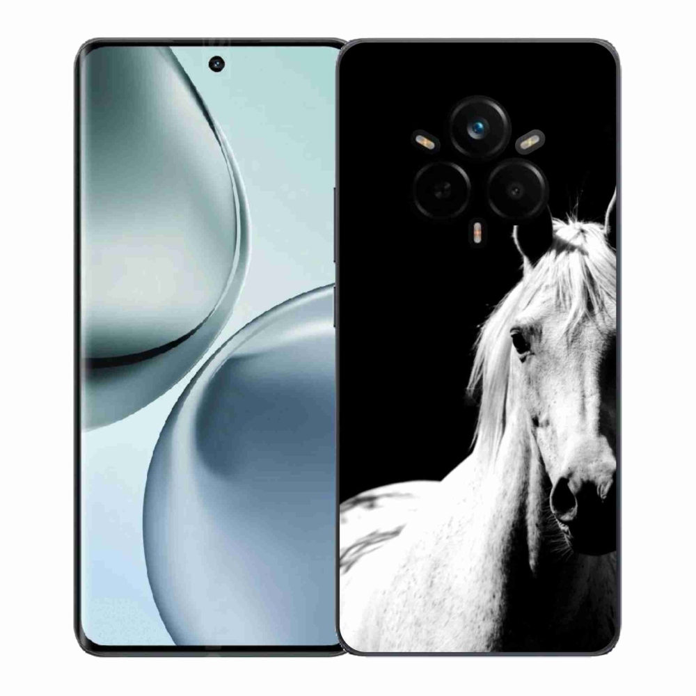 Gél borítás mmCase a Realme 14 Pro 5G-hez - fehér ló 5