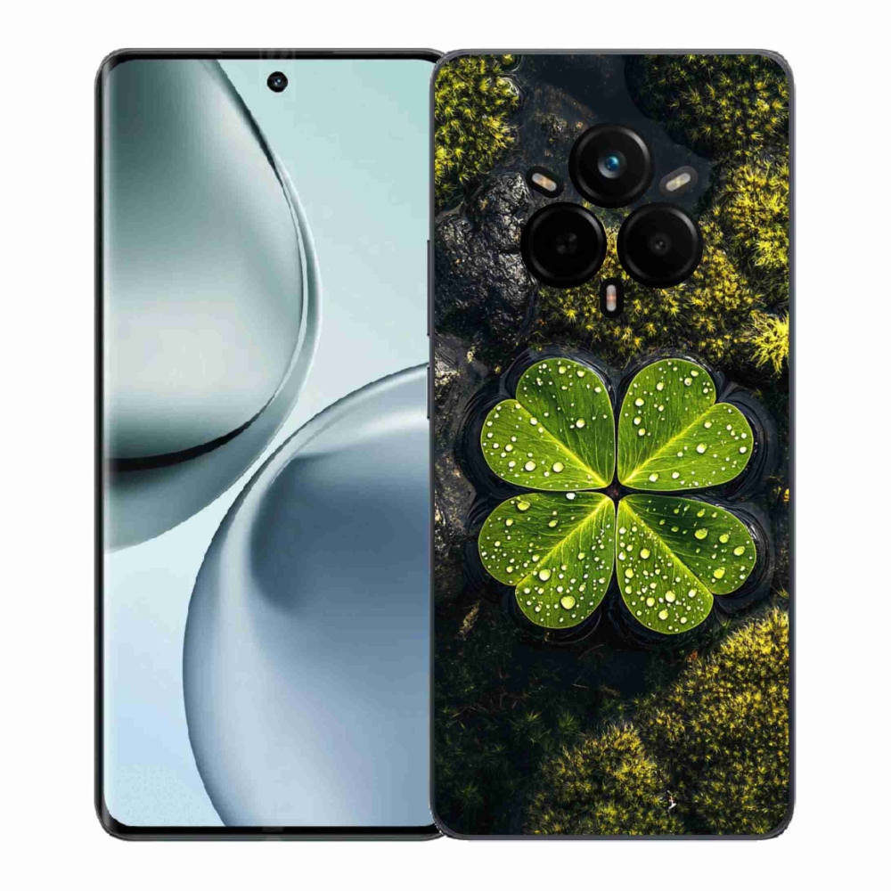 Gél borítás mmCase a Realme 14 Pro 5G készülékhez - négylevelű lóhere