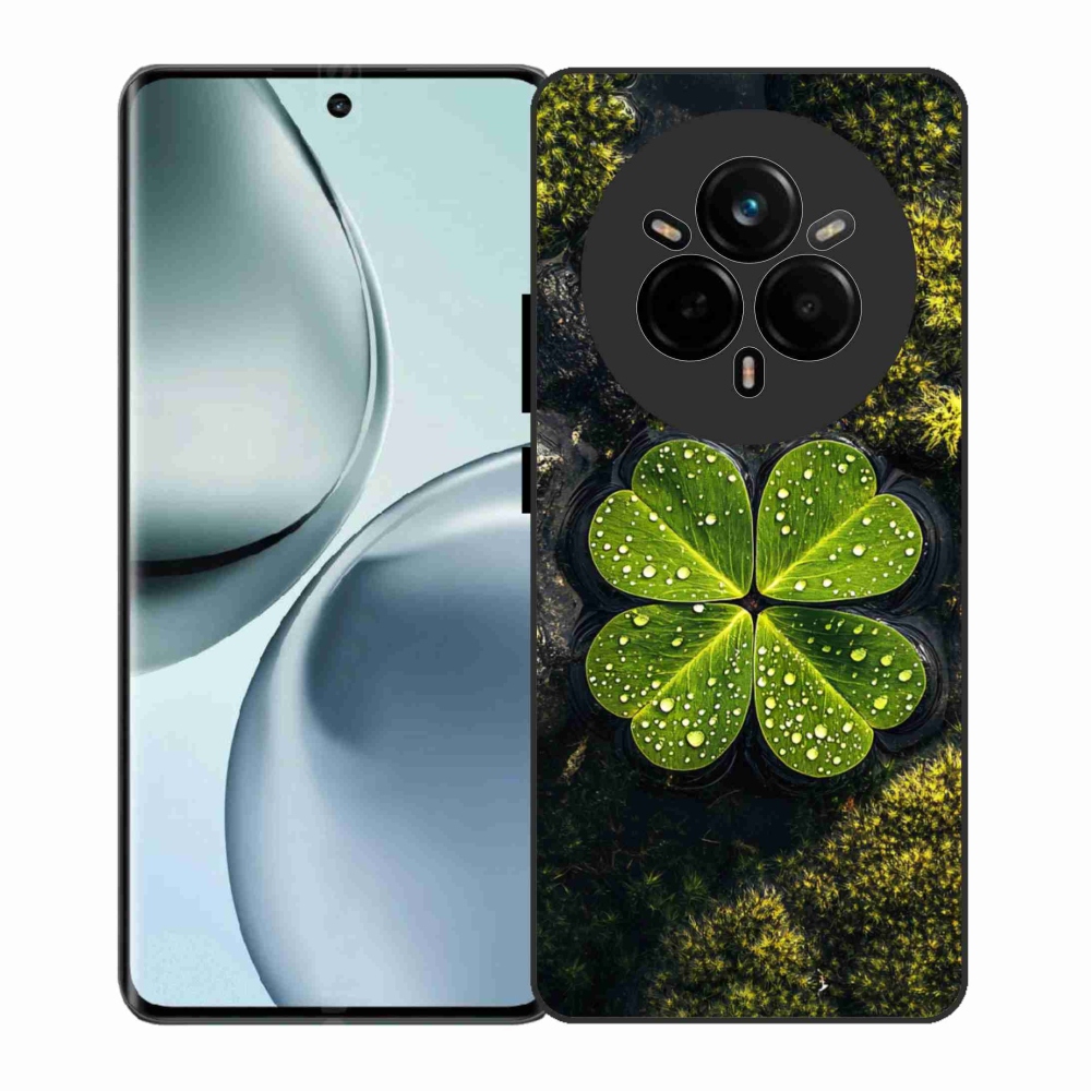 Gél borítás mmCase a Realme 14 Pro 5G készülékhez - négylevelű lóhere