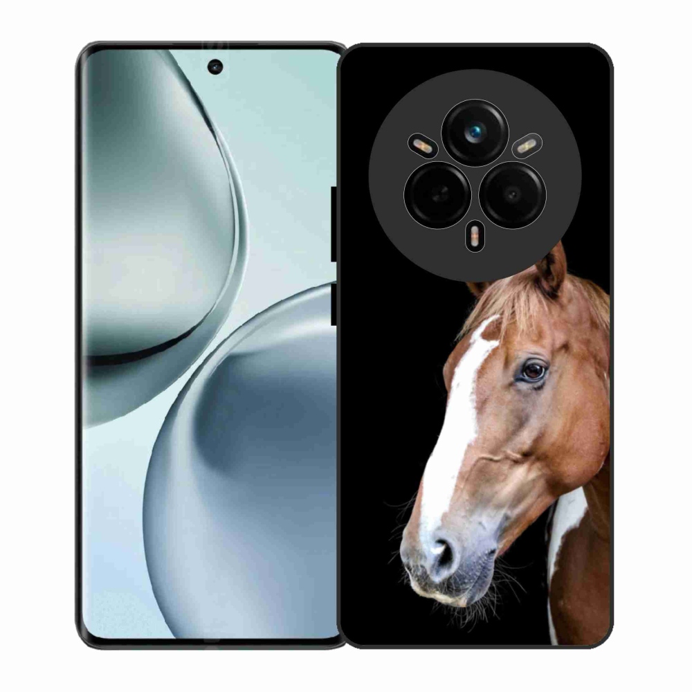 Zselés borítás mmCase a Realme 14 Pro 5G készülékhez - barna ló 3