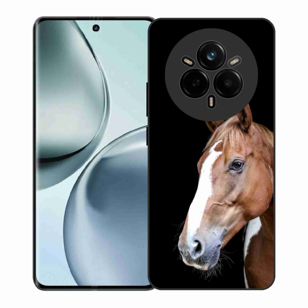 Zselés borítás mmCase a Realme 14 Pro+ 5G készülékhez - barna ló 3