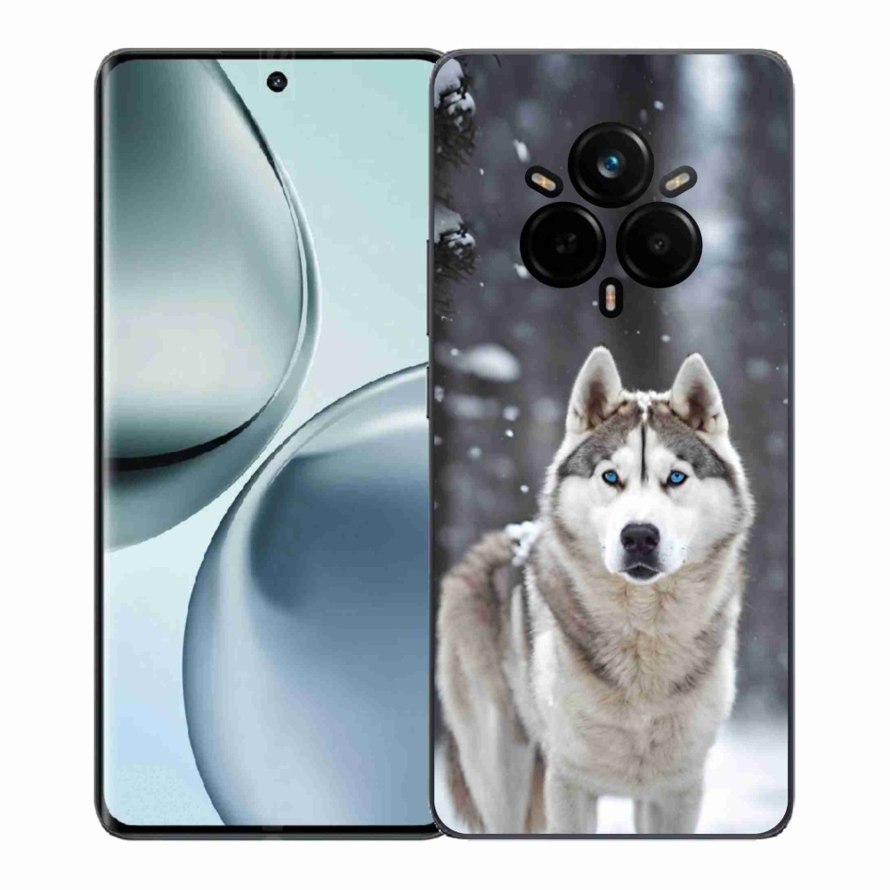 Gél borítás mmCase a Realme 14 Pro+ 5G számára - husky 2
