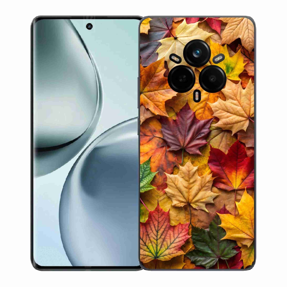 Gél borítás mmCase a Realme 14 Pro 5G készülékhez - juharlevelek 2