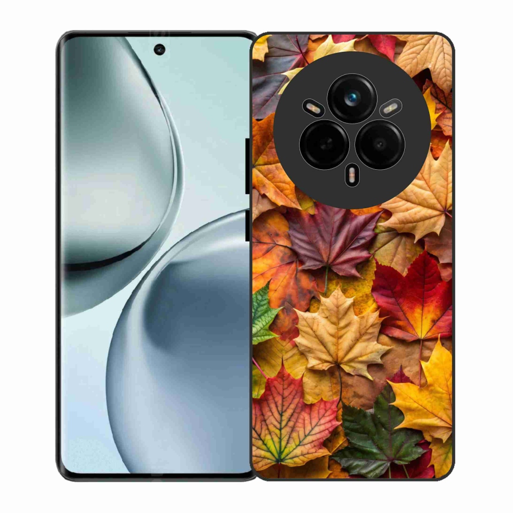 Gél borítás mmCase a Realme 14 Pro 5G készülékhez - juharlevelek 2