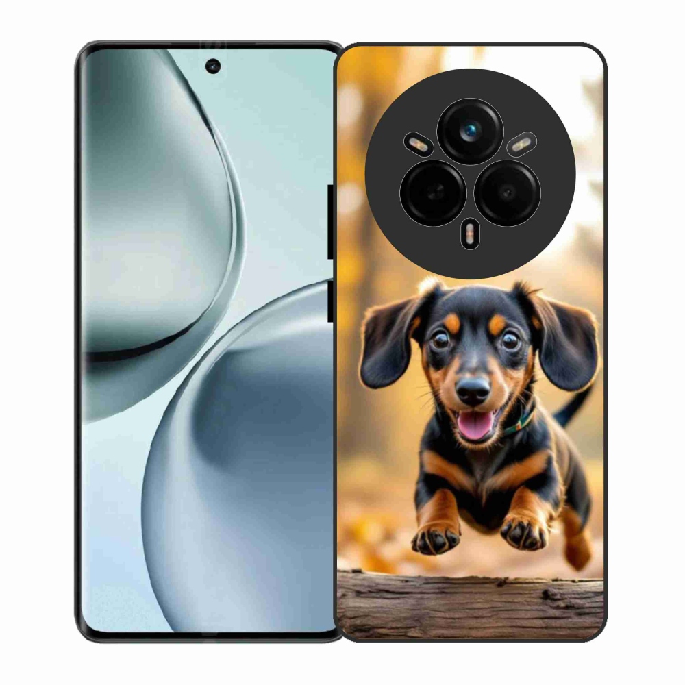 Gél borítás mmCase a Realme 14 Pro 5G készülékhez - tacskó 2