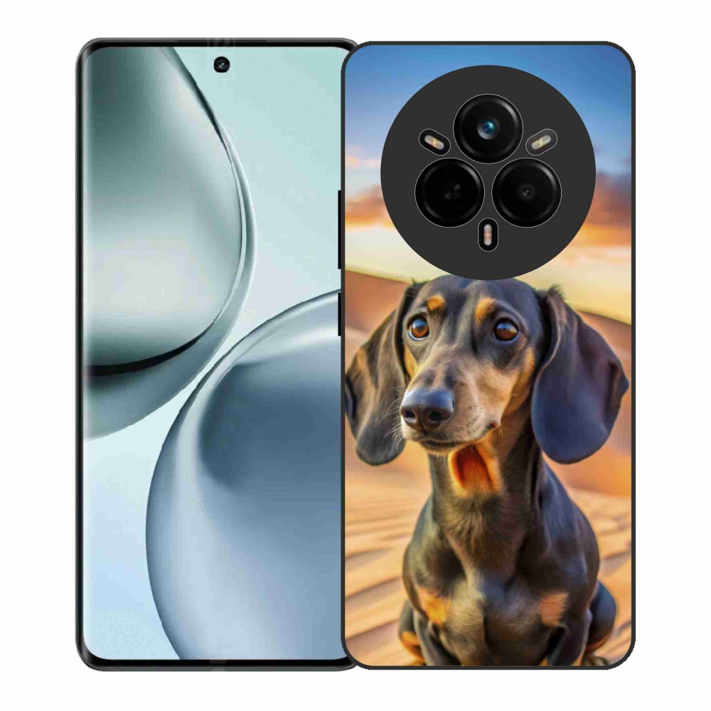 Gél borítás mmCase a Realme 14 Pro+ 5G számára - tacskó 3