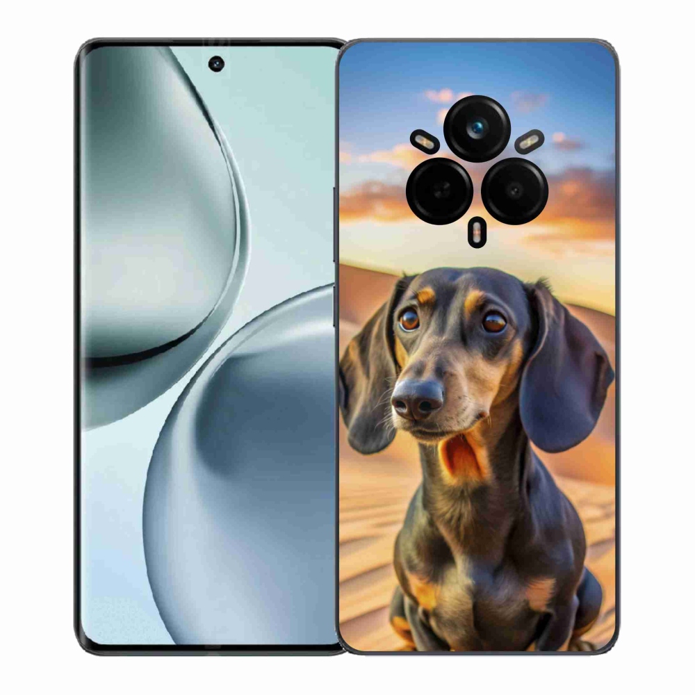 Gél borítás mmCase a Realme 14 Pro 5G készülékhez - tacskó 3