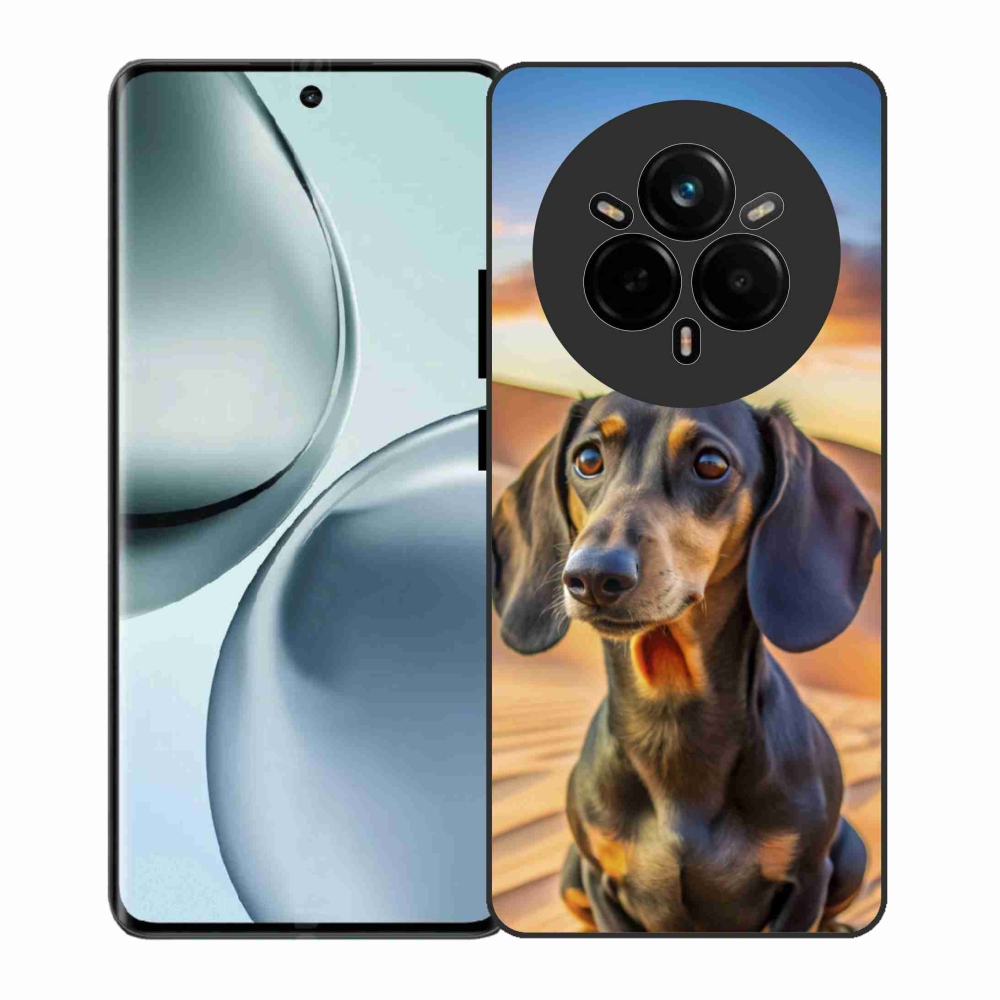 Gél borítás mmCase a Realme 14 Pro 5G készülékhez - tacskó 3