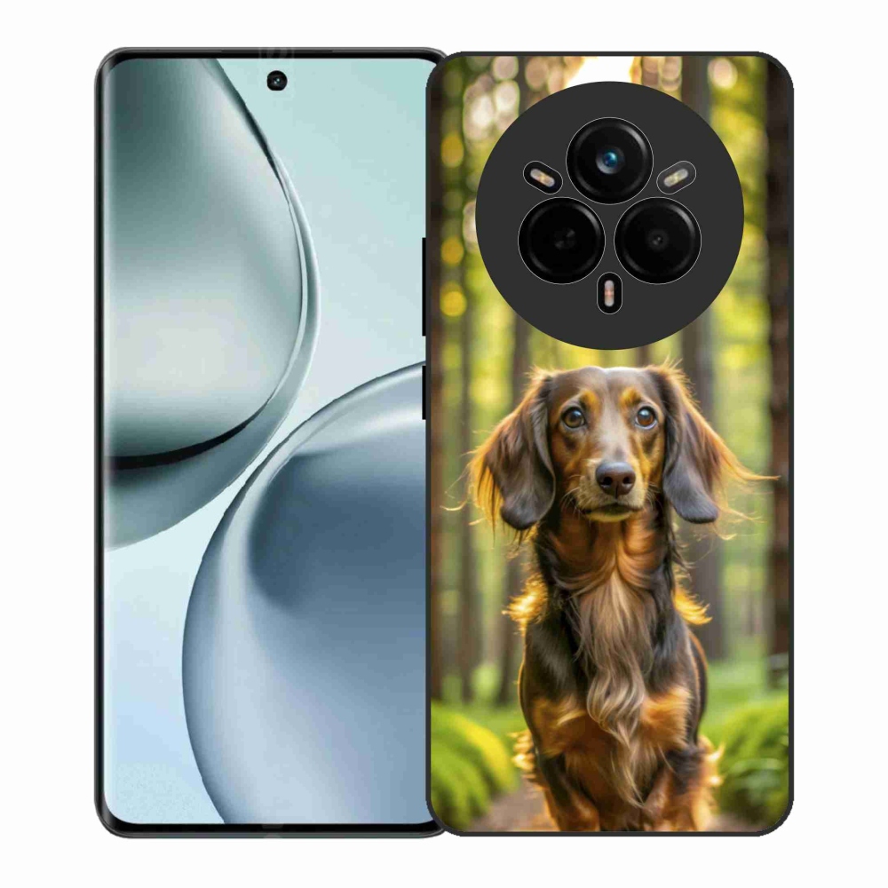 Gél borítás mmCase a Realme 14 Pro+ 5G számára - tacskó 4