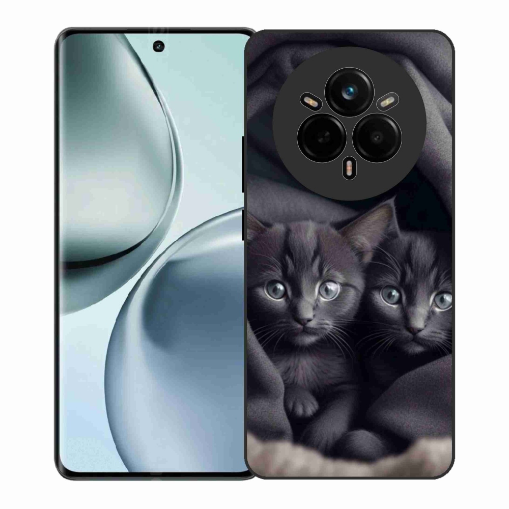 Gél borítás mmCase a Realme 14 Pro+ 5G készülékhez - cat duo