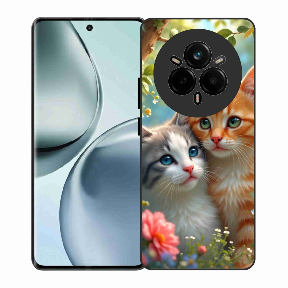 Gél borítás mmCase a Realme 14 Pro 5G készülékhez - cat love 2