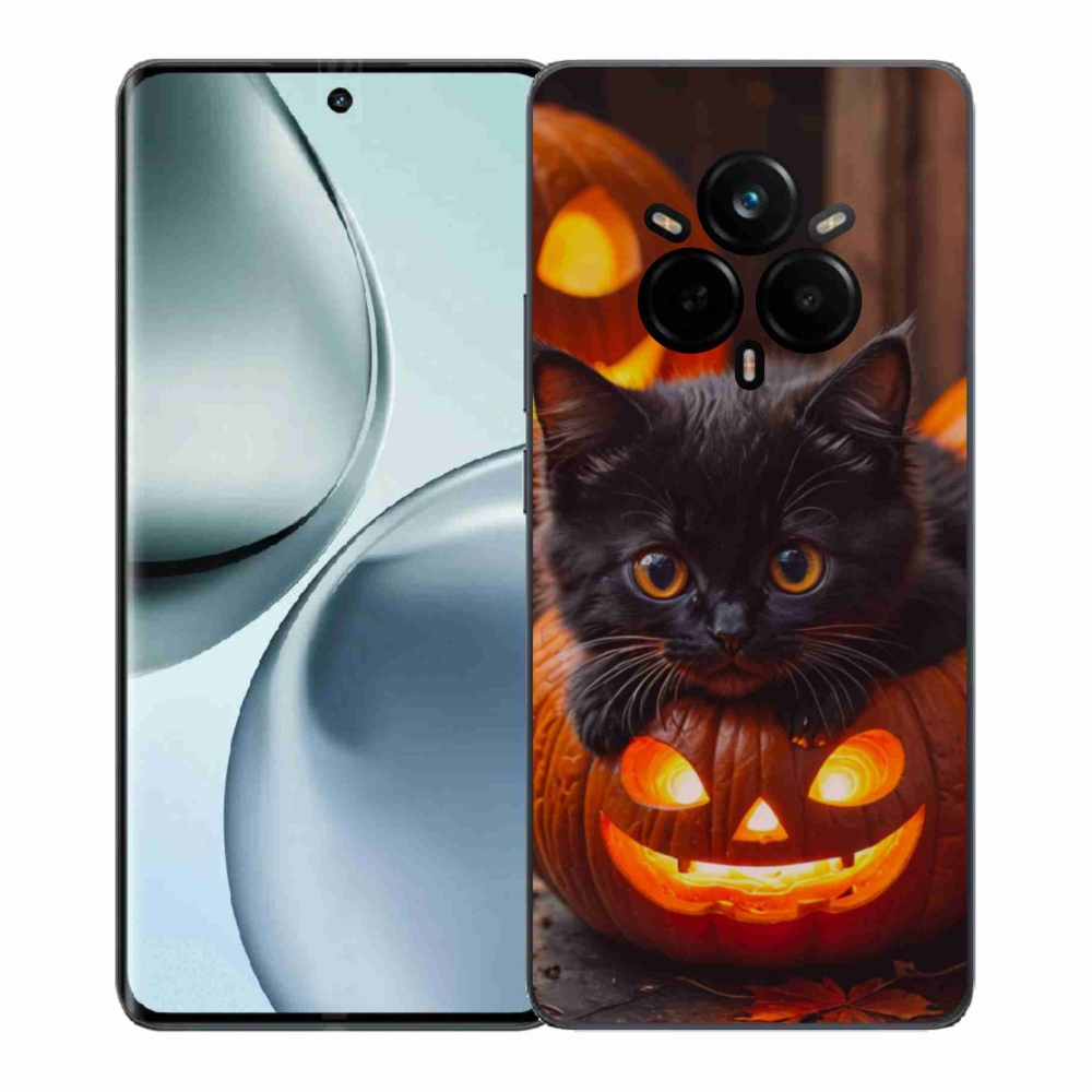 Gél borítás mmCase a Realme 14 Pro+ 5G készülékhez - cica és tök
