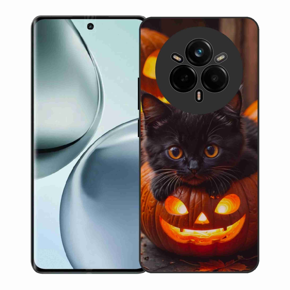 Gél borítás mmCase a Realme 14 Pro+ 5G készülékhez - cica és tök