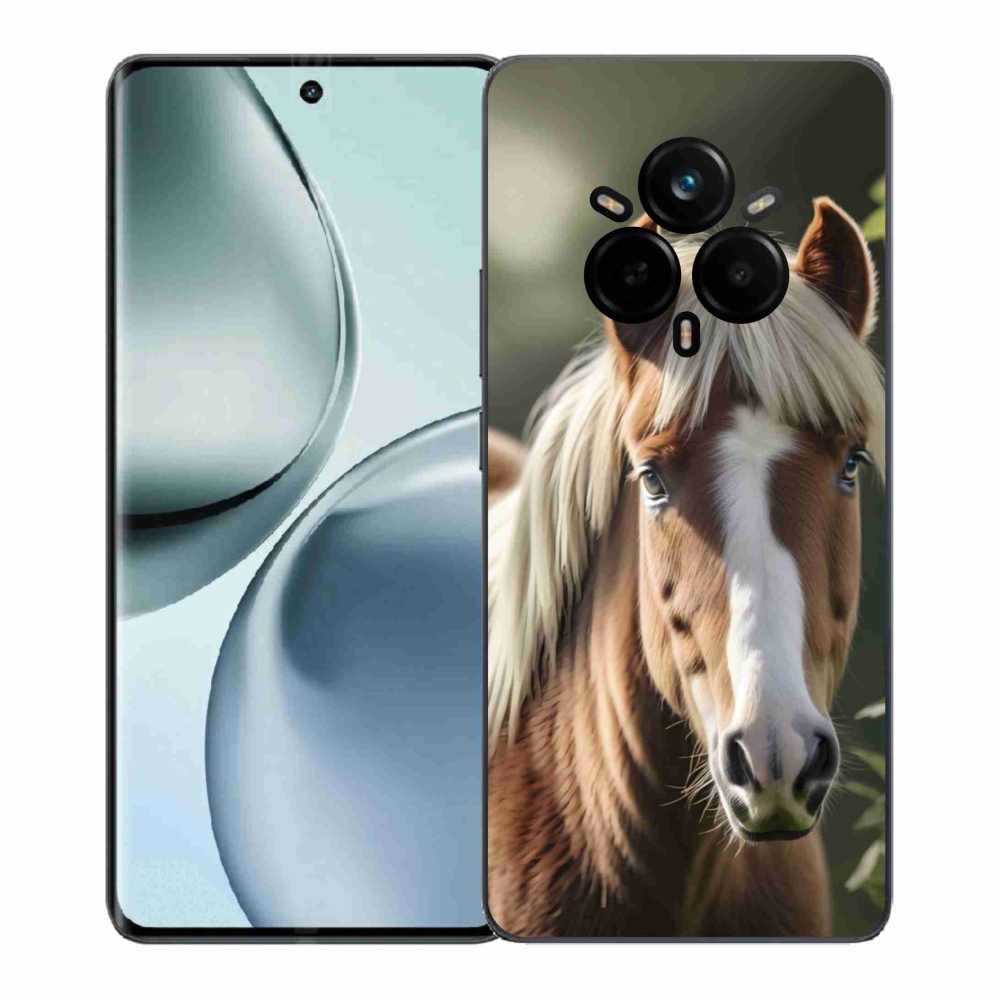 mmCase géltok a Realme 14 Pro+ 5G-hez – világos sörényű ló
