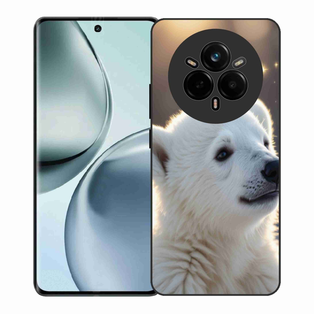 Gél borítás mmCase a Realme 14 Pro+ 5G készülékhez - jegesmedve
