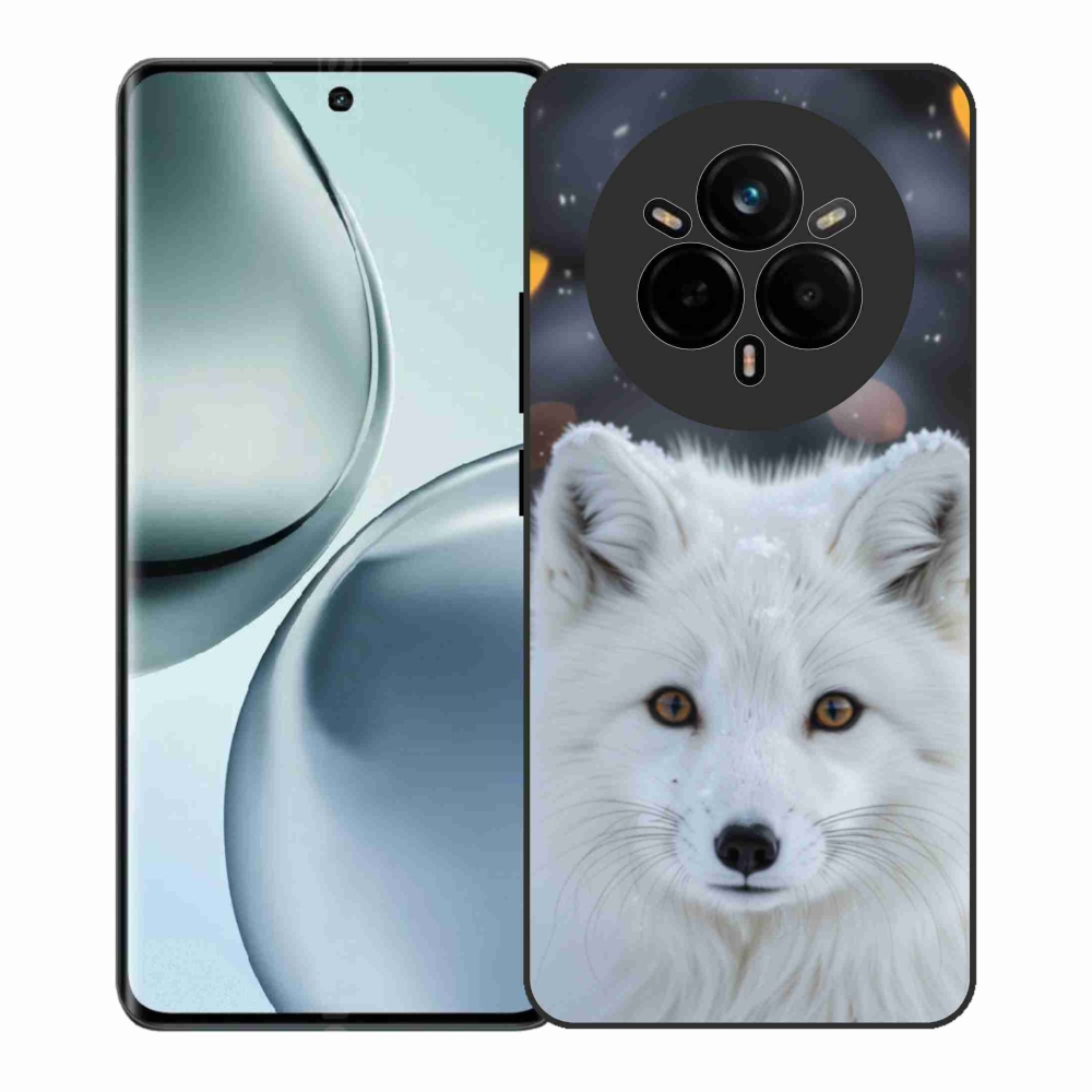 Zselés borítás mmCase a Realme 14 Pro+ 5G készülékhez - polár róka