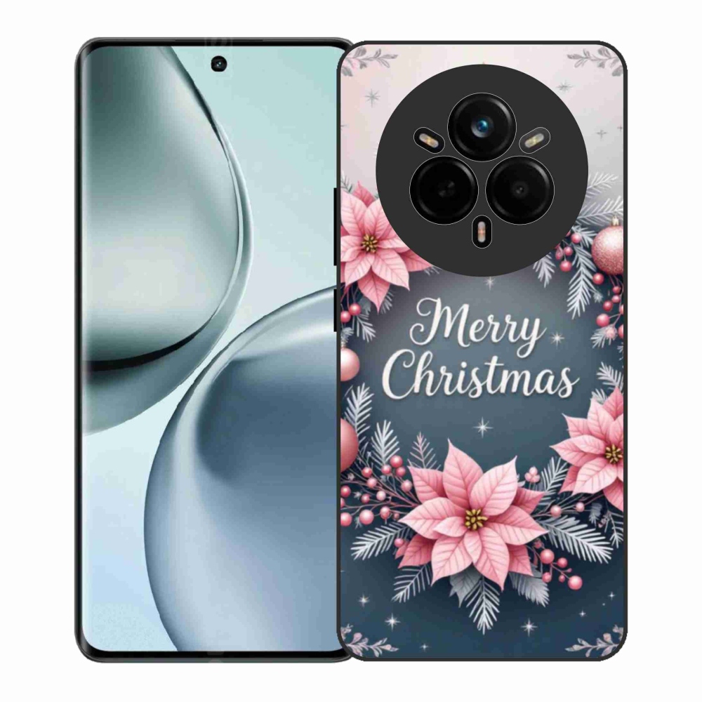Gél borítás mmCase a Realme 14 Pro+ 5G számára - boldog karácsonyt!