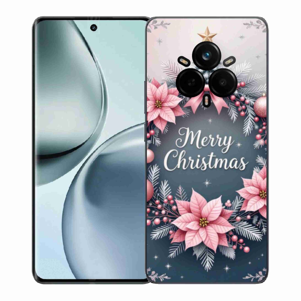 Gél borítás mmCase a Realme 14 Pro 5G számára - boldog karácsonyt!