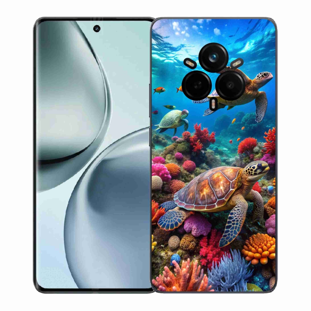 Gél borítás mmCase a Realme 14 Pro 5G számára - Sea World 2