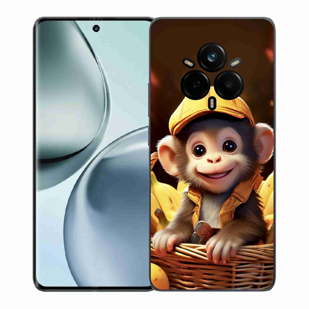 mmCase géltok a Realme 14 Pro+ 5G-hez – majom a kosárban