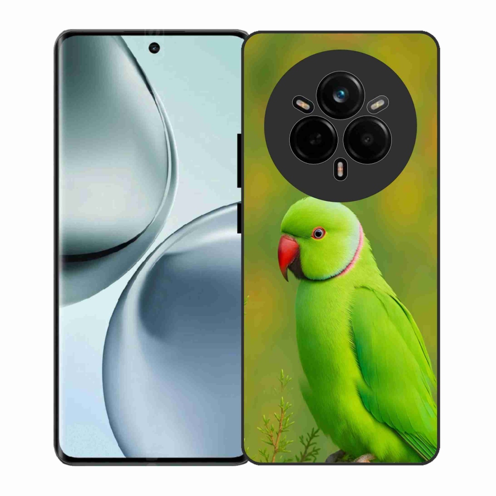 Zselés borítás mmCase a Realme 14 Pro 5G készülékhez - papagáj alexander 2