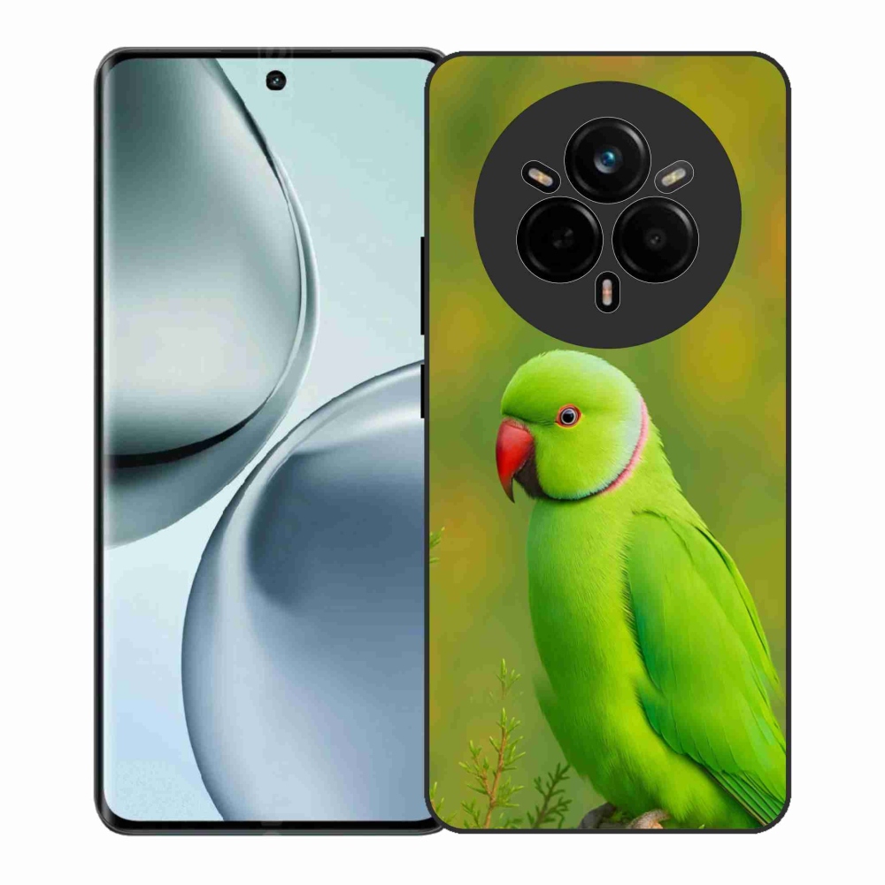 Zselés borítás mmCase a Realme 14 Pro+ 5G készülékhez - parrot alexandr 2