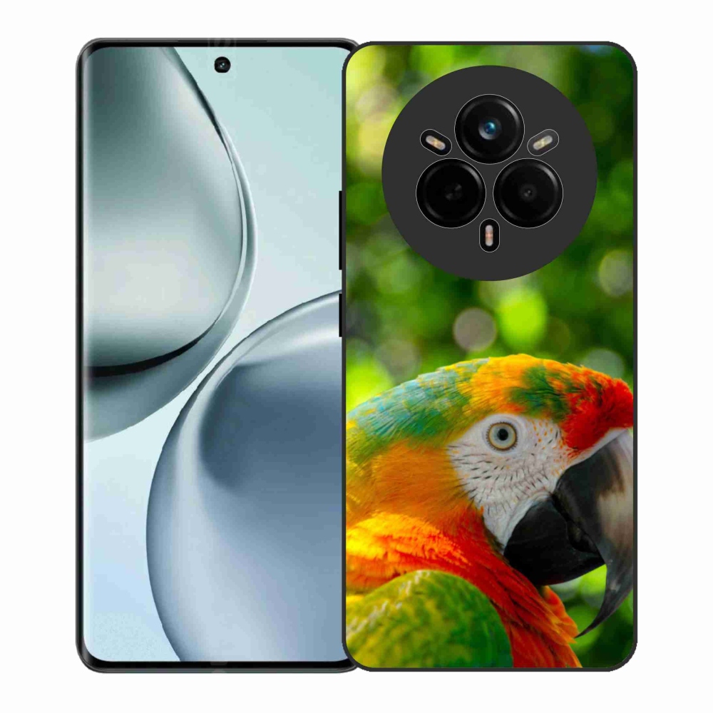 Gél borítás mmCase a Realme 14 Pro+ 5G készülékhez - papagáj ara 3