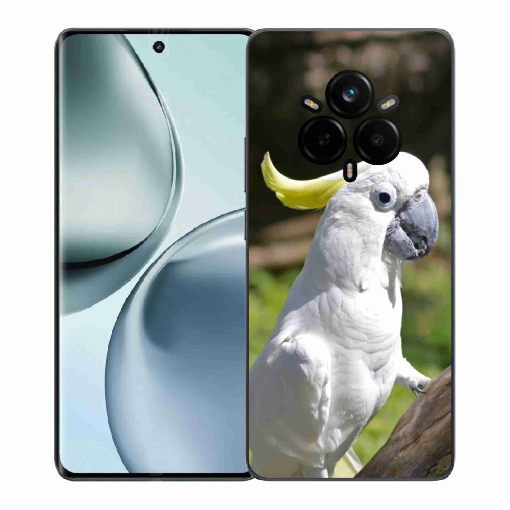 Gél borítás mmCase a Realme 14 Pro+ 5G készülékhez - papagáj kakadu 2