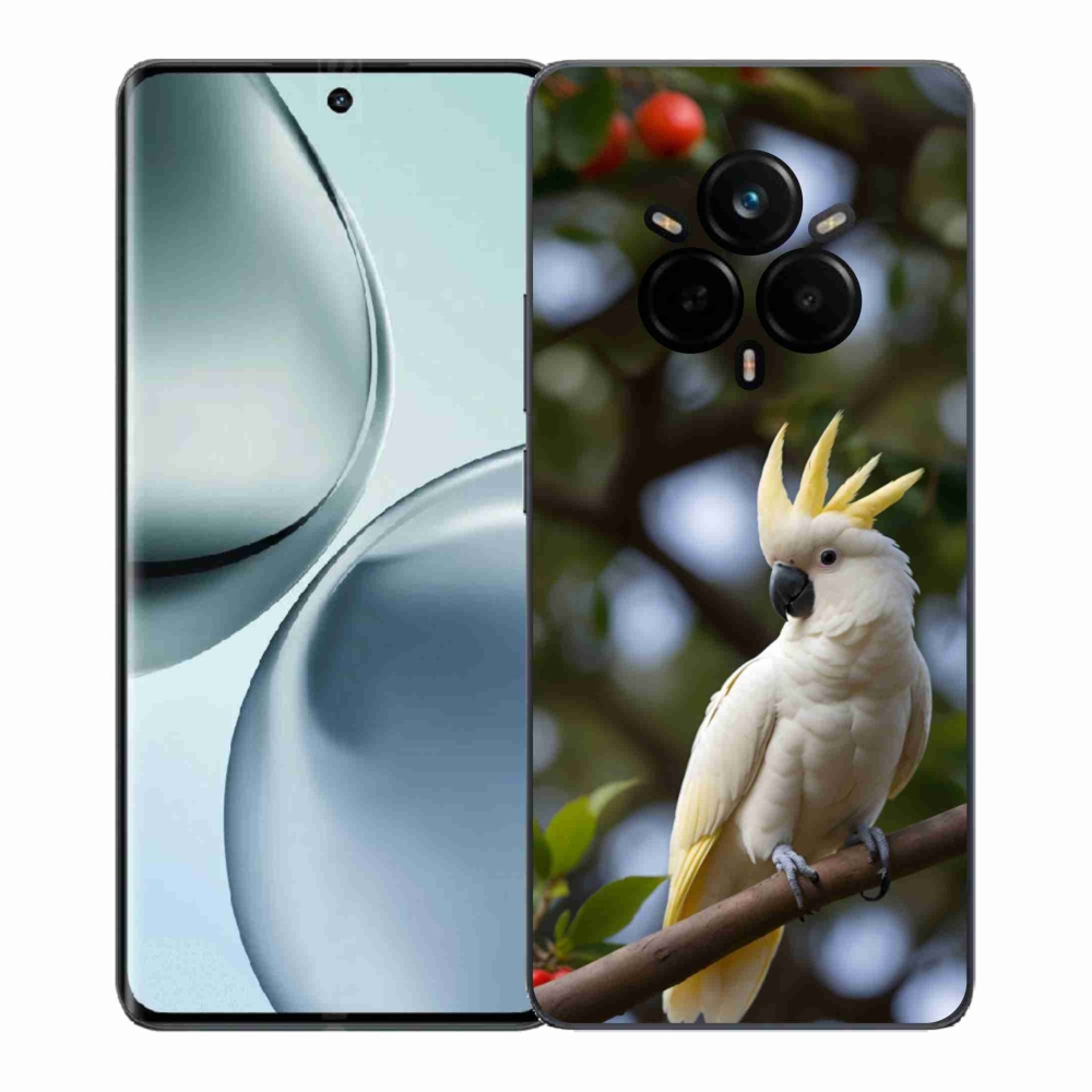 mmCase gélhuzat a Realme 14 Pro+ 5G-hez – kakadu papagáj 3