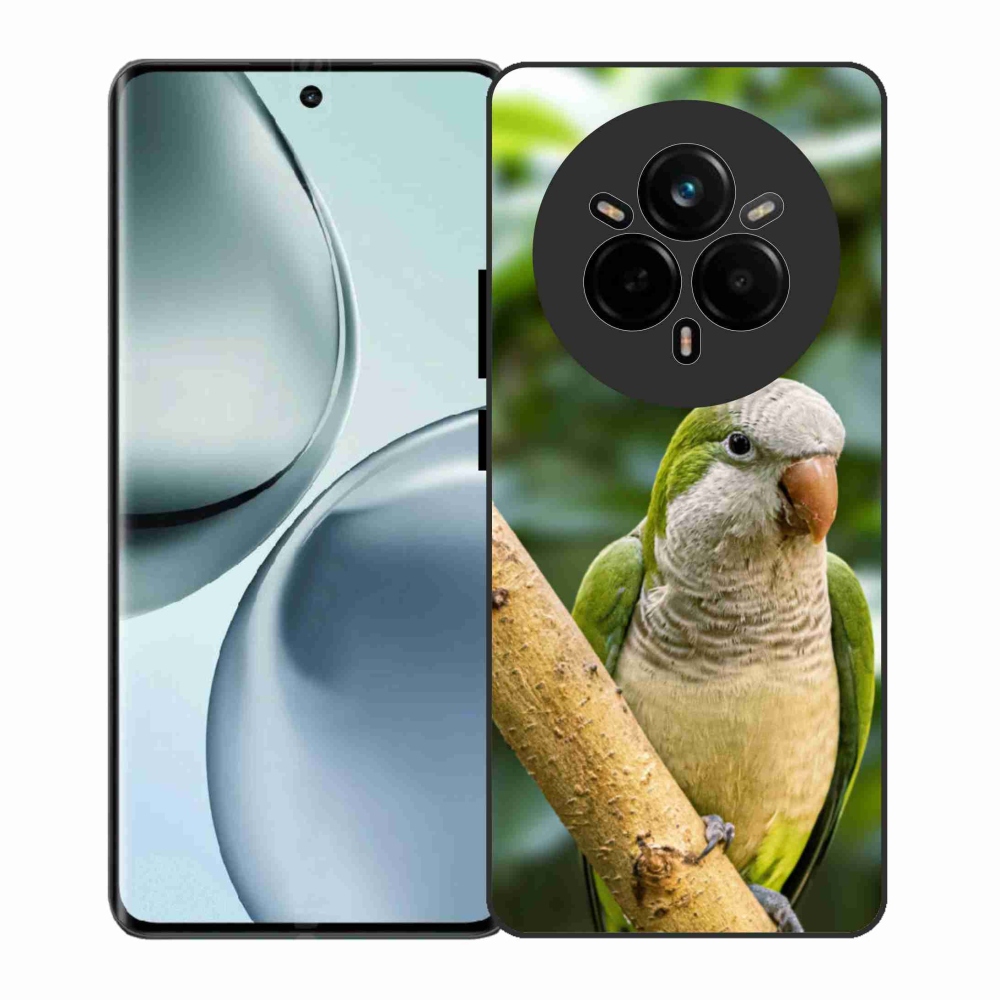 Zselés borítás mmCase a Realme 14 Pro 5G készülékhez - papagáj