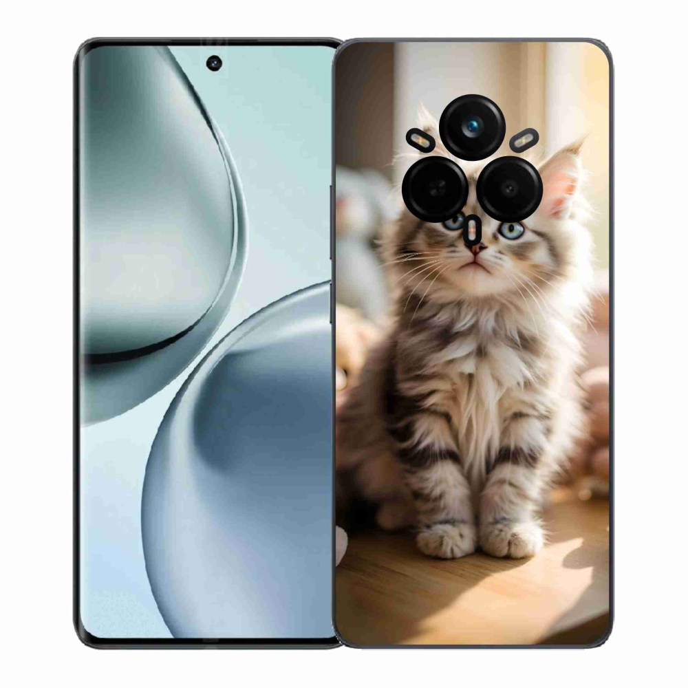 mmCase gél tok a Realme 14 Pro+ 5G-hez – aranyos cica 10